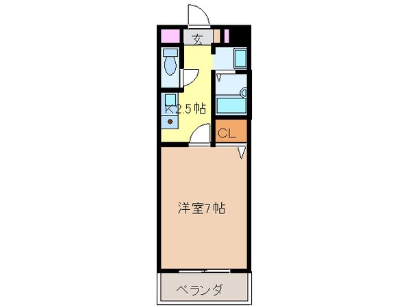 林風館の物件間取画像